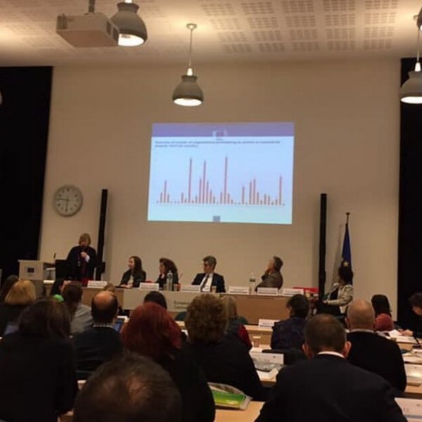 Image of the first public training event of T-CREPE project